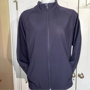 Lands’ End Outfitters Navy Blue Zip Up Jacket Women’s Size 3x Gorpcore Fall